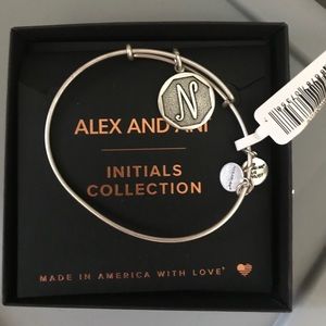 Alex and Ani N bracelet